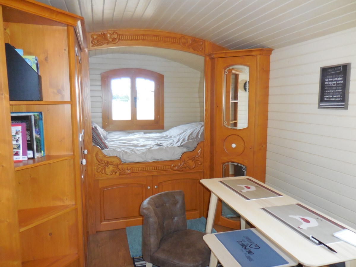 Intérieur roulotte