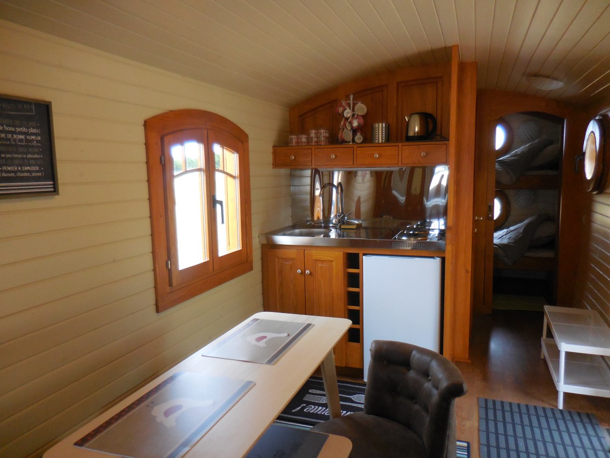 Intérieur roulotte